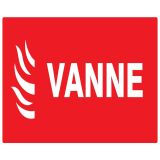 Panneau VANNE 330x200 NORMASIGN 330X20 Taliaplast 621120