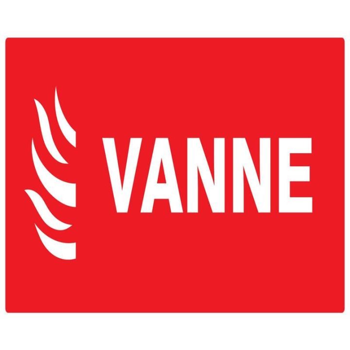 Panneau VANNE 330x200 NORMASIGN 330X20 Taliaplast 621120