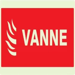 Panneau VANNE NORMASIGN LUMINESCENT 33 Taliaplast 631120