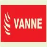 Panneau VANNE NORMASIGN LUMINESCENT 33 Taliaplast 631120