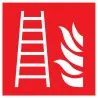 Panneau ECHELLE D'INCENDIE 200X200 NOR Taliaplast 628105
