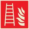 Panneau ECHELLE D'INCENDIE 200x200 NOR Taliaplast 638105