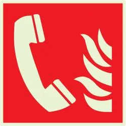 Panneau TELEPHONE UTILISER CAS URGENCE Taliaplast 638103