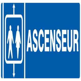 ASCENSEUR NORMASIGN 330X120 Taliaplast 626601