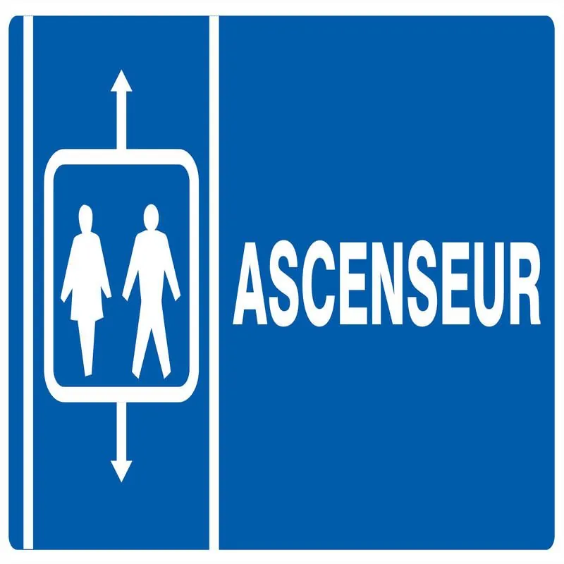 ASCENSEUR 330x200 NORMASIGN 33 Taliaplast 621637