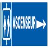 ASCENSEU.FLECH.A DROITE 200X52 Taliaplast 620602