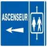 ASCENS.FLECHE A GAUCHE 330X200 Taliaplast 621639