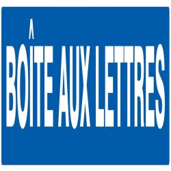 BOITE AUX LETTRES NORMASIGN 33 Taliaplast 625609