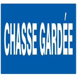 CHASSE GARDEE 200x52 NORMASIGN Taliaplast 620644