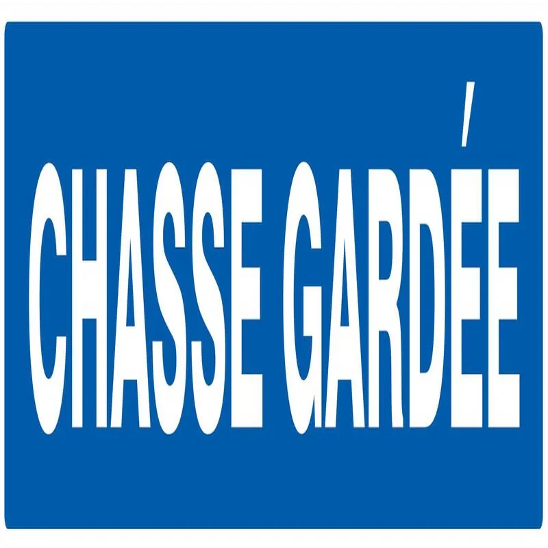 CHASSE GARDEE NORMASIGN 330X75 Taliaplast 625644