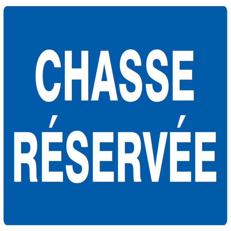 CHASSE RESERVEE 330X200 NORMAS Taliaplast 621612