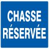 CHASSE RESERVEE 330X200 NORMAS Taliaplast 621612
