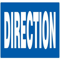 DIRECTION NORMASIGN 330X75 Taliaplast 625613