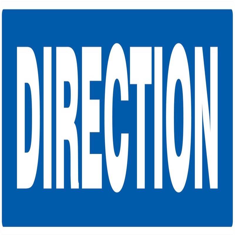 DIRECTION NORMASIGN 330X75 Taliaplast 625613
