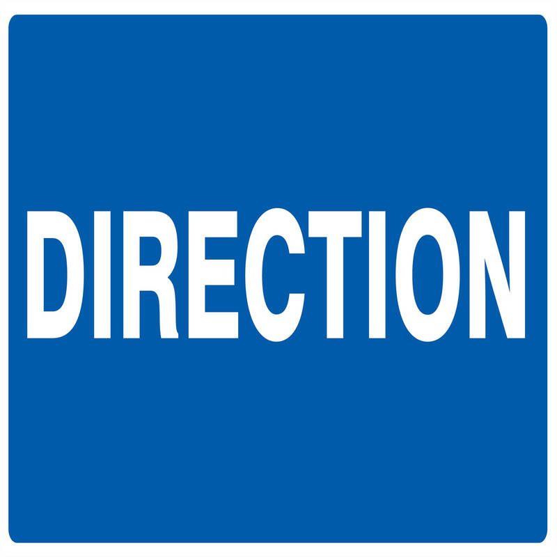 DIRECTION 330X200 NORMASIGN 33 Taliaplast 621613