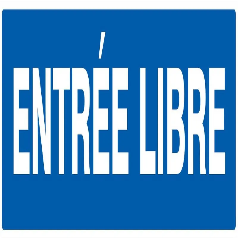 ENTREE LIBRE NORMASIGN 330X75 Taliaplast 625615