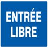 ENTREE LIBRE 330X200 NORMASIGN Taliaplast 621615