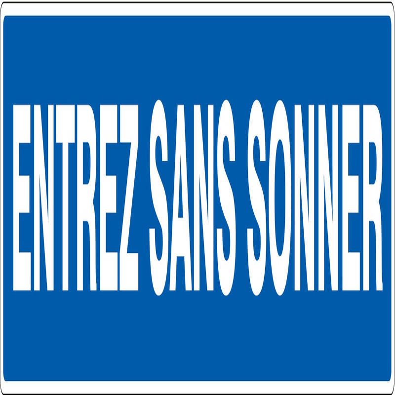 ENTREZ SANS SONNER NORMASIGN 3 Taliaplast 625616