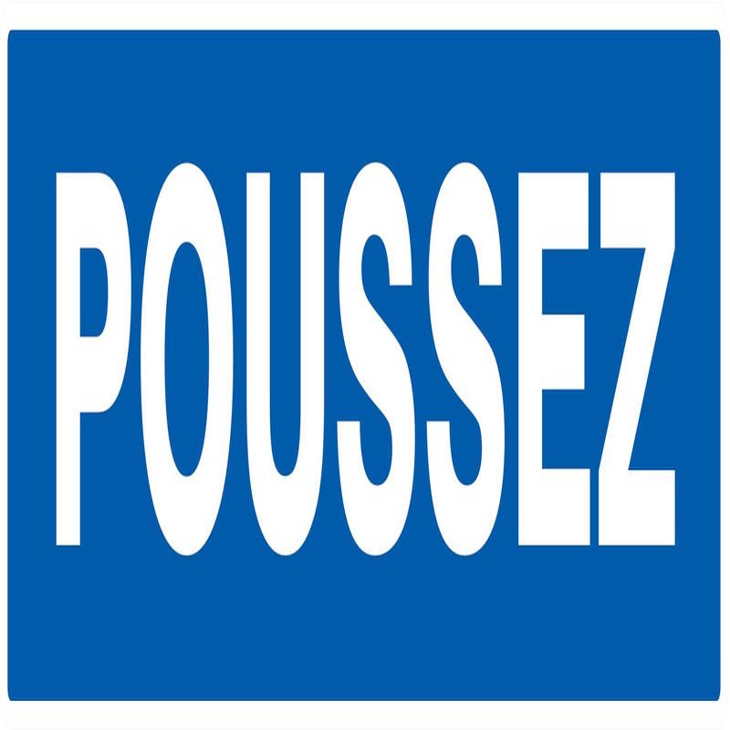 POUSSEZ 200X52 NORMASIGN 200X5 Taliaplast 620605