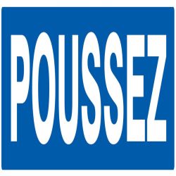 POUSSEZ NORMASIGN 330X75 Taliaplast 625605
