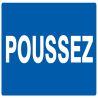 POUSSEZ 330X200 NORMASIGN 330X Taliaplast 621642