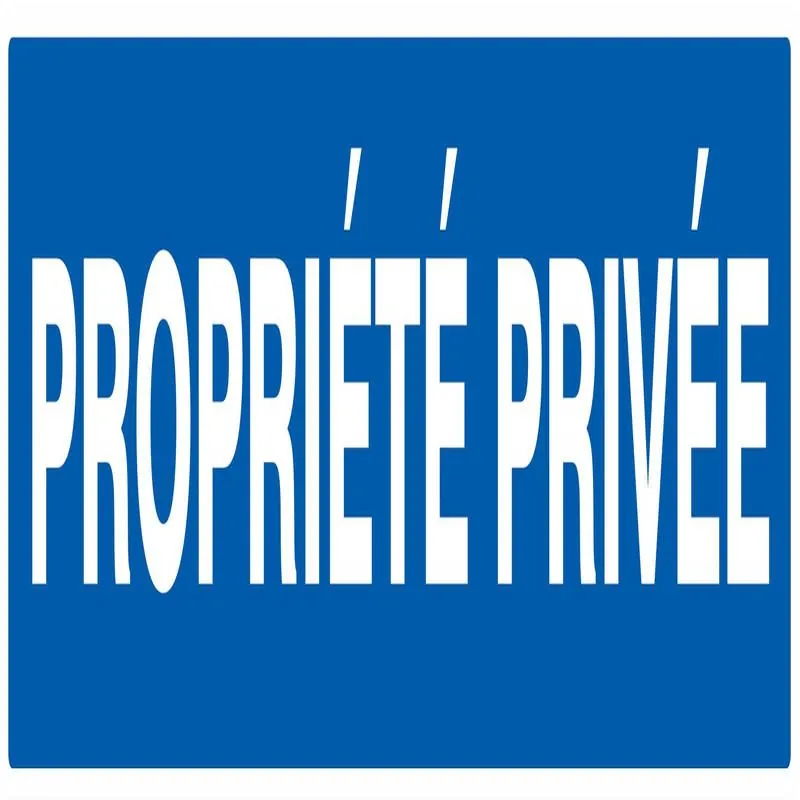 PROPR. PRIVEE 200x52 NORAMSIGN Taliaplast 620643