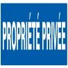 PROPR. PRIVEE 200x52 NORAMSIGN Taliaplast 620643