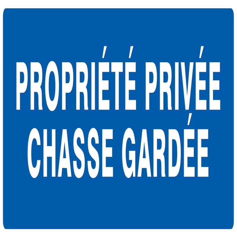 PROP.PRIVEE CHASSE GARDEE NORM Taliaplast 626645
