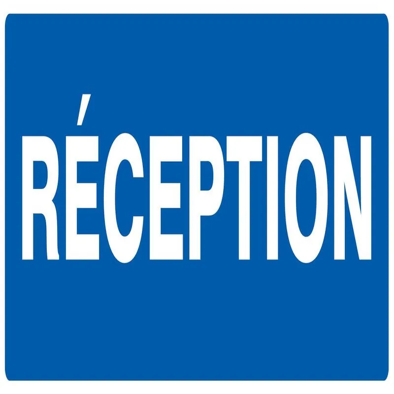 RECEPTION NORMASIGN 330X120 Taliaplast 626624