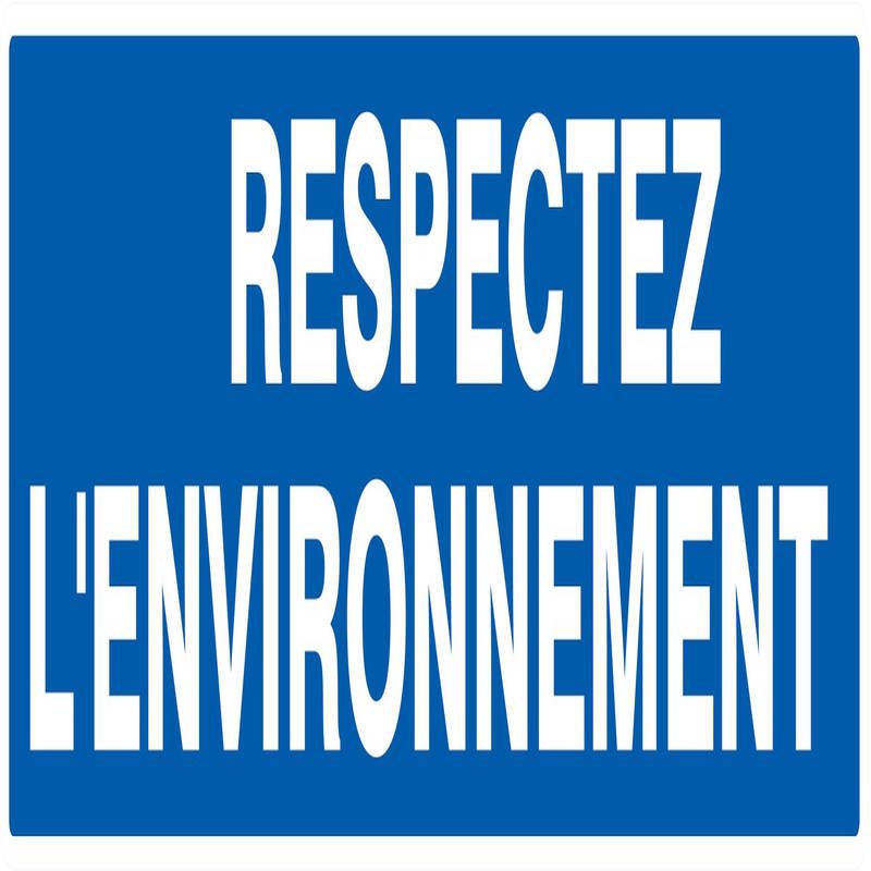 RESPECT. ENVIRONNEMENT 200X52 Taliaplast 620649