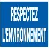 RESPECTEZ L' ENVIRONNEMENT NOR Taliaplast 625649