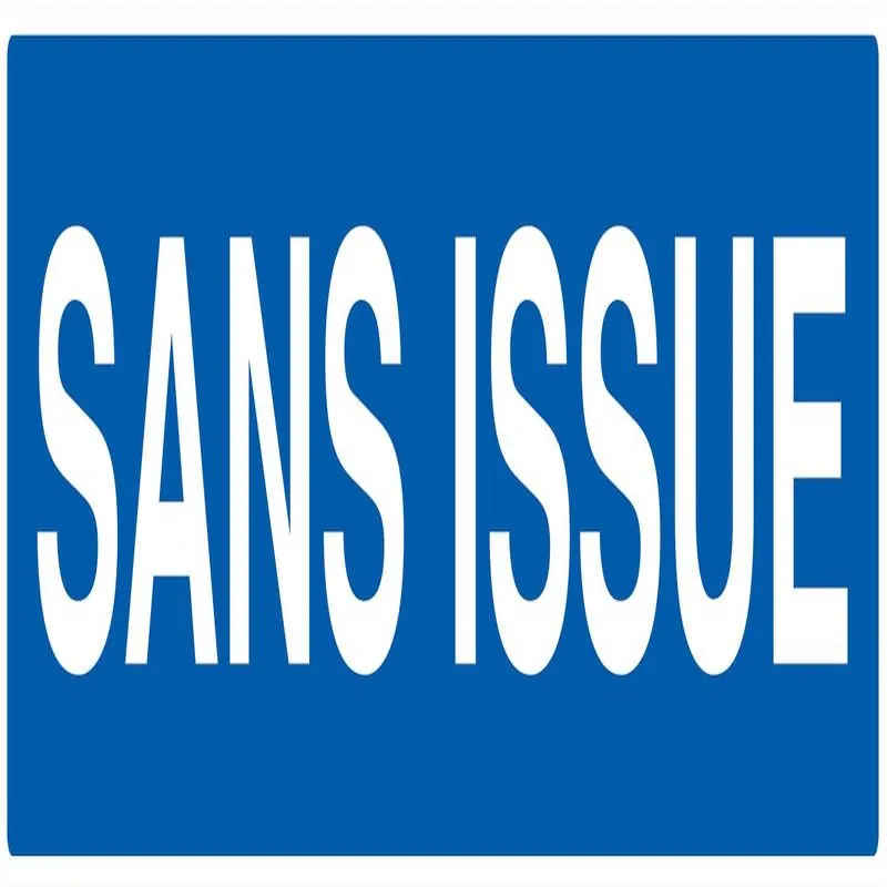 SANS ISSUE NORMASIGN 330X75 Taliaplast 625627