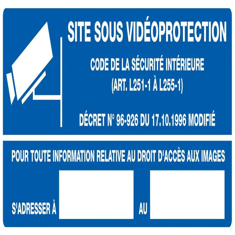SITE SOUS VIDEOPROTECTION AVEC Taliaplast 626238