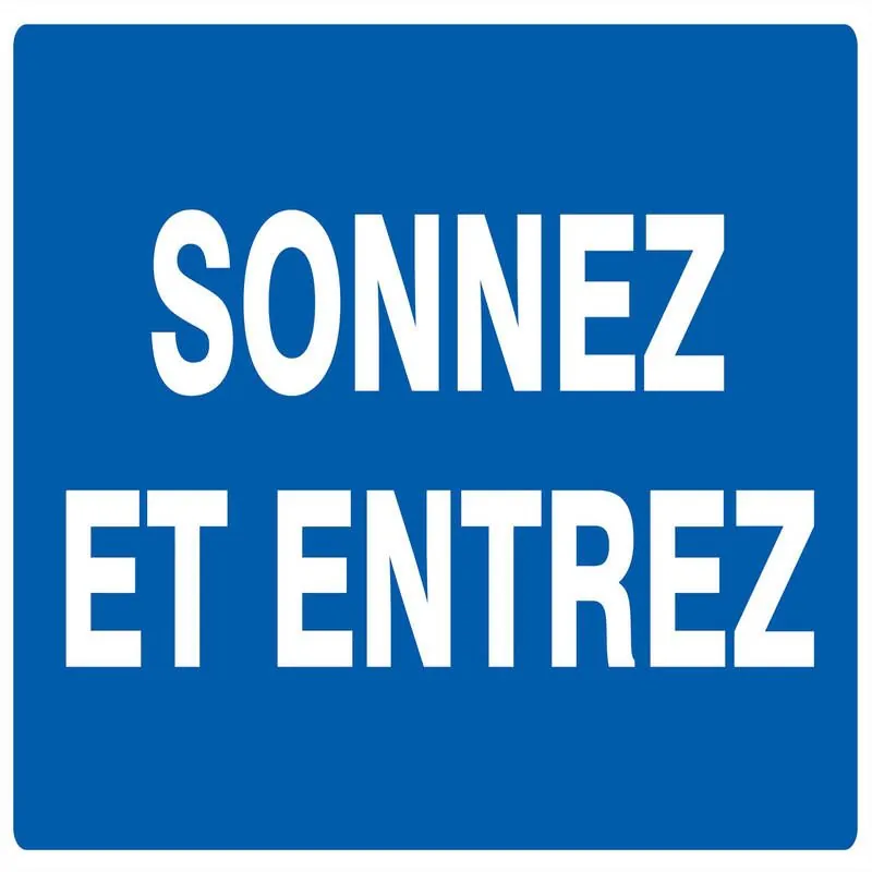 SONNEZ / ENTREZ 330x200 NORMAS Taliaplast 621631