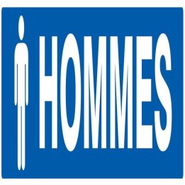 TOILETTES HOMMES NORMASIGN 330 Taliaplast 625648