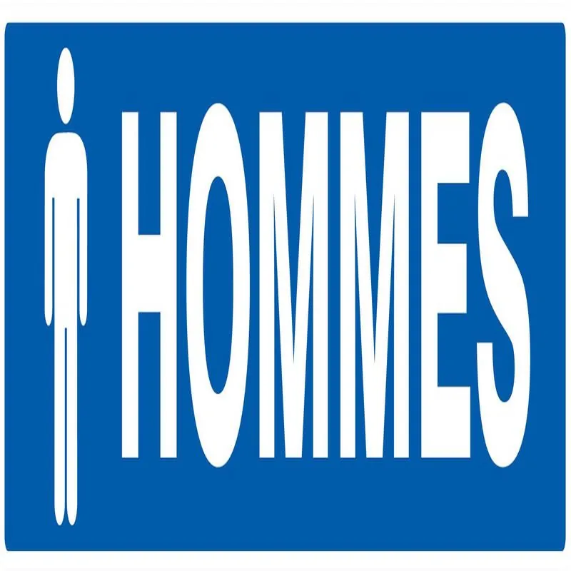 TOILETTES HOMMES NORMASIGN 330 Taliaplast 625648