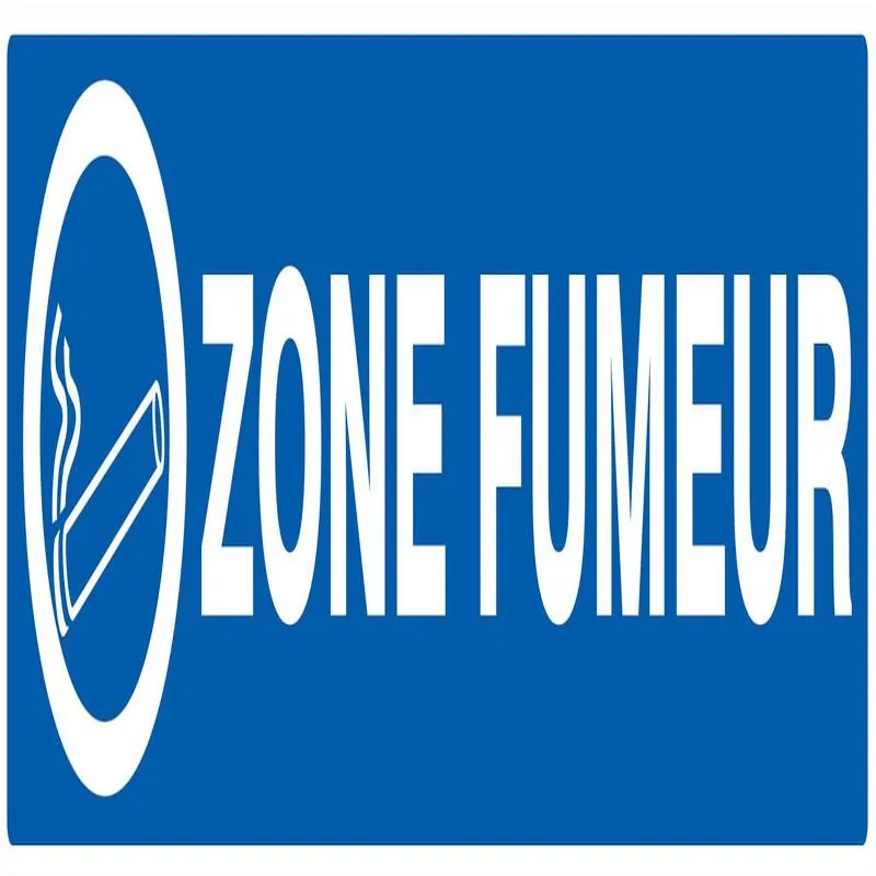 ZONE FUMEUR NORMASIGN 330X75 Taliaplast 625633