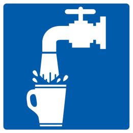 EAU POTABLE NORMASIGN 200X200 Taliaplast 628617