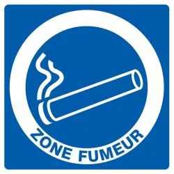 ZONE FUMEUR NORMASIGN 200X200 Taliaplast 628605