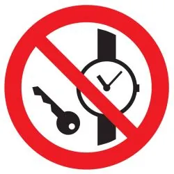 Panneau ARTICLES METALLIQUES OU MONTRE Taliaplast 724318