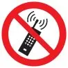 Panneau INTERDICTION D'ACTIVER DES TEL Taliaplast 722255