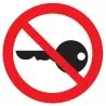 Panneau DEMARRAGE INTERDIT NORMASIGN A Taliaplast 724323
