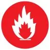 Panneau FLAMME INTERDITE NORMASIGN ADH Taliaplast 727304