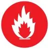 Panneau FLAMME INTERDITE NORMASIGN ADH Taliaplast 722304