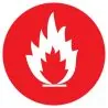Panneau FLAMME INTERDITE NORMASIGN ADH Taliaplast 723304