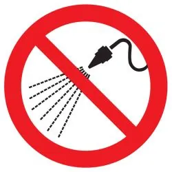 Panneau INTERDIT D'ARROSER NORMASIGN A Taliaplast 727305