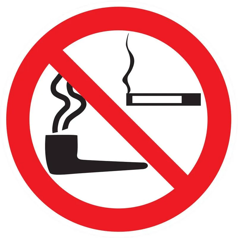 Panneau TABAC INTERDIT NORMASIGN ADHES Taliaplast 724303