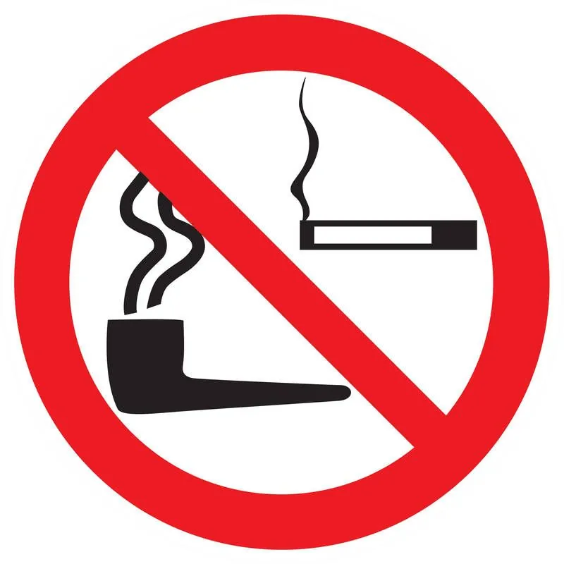 Panneau TABAC INTERDIT NORMASIGN ADHES Taliaplast 727303