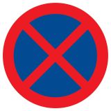 Panneau ARRET INTERDIT NORMASIGN ADHES Taliaplast 727215