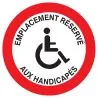 Panneau EMPLACEMENT RESERVE HANDICAPES Taliaplast 723266